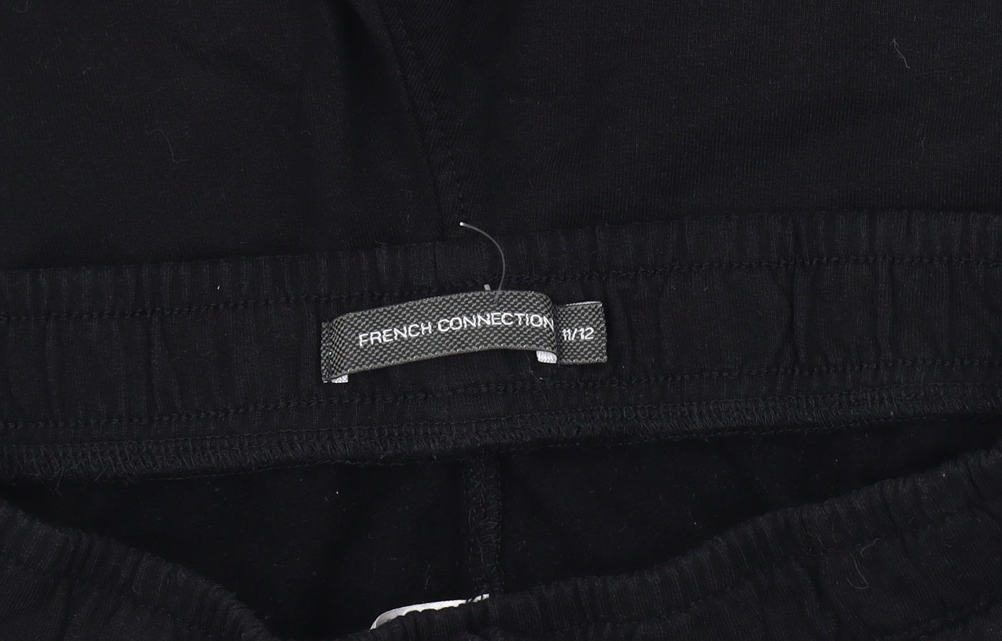 French Connection Boys Black Athletic Shorts 11 Years