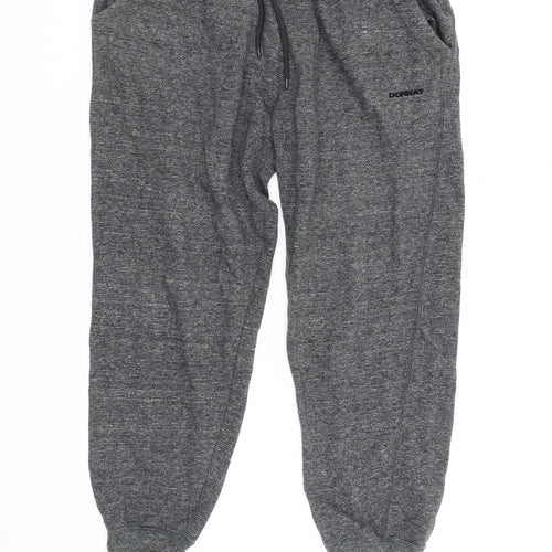 Donnay Grey Men's L Sweatpants for Gym & Casual
