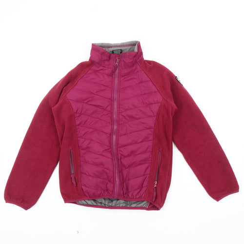 Trespass Girls Red Puffer Jacket - 9-10 Years