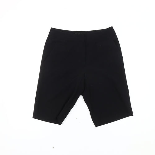 Marks and Spencer Women's Black Shorts Size 8