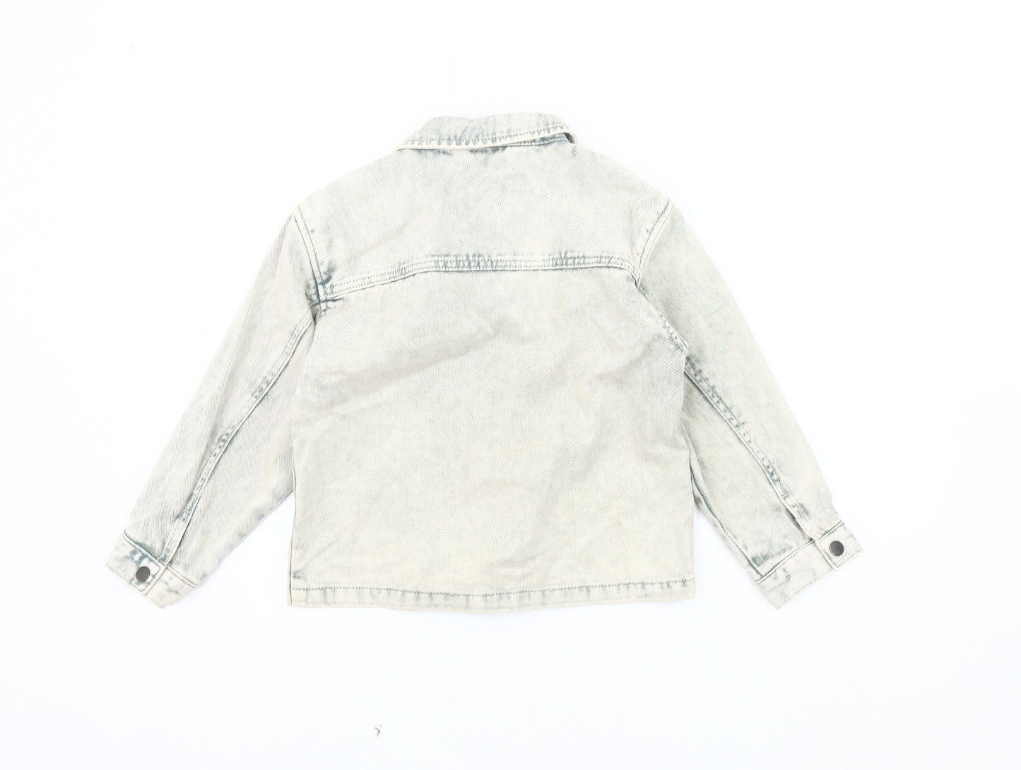Next Boys Grey Denim Jacket, Size 6-7 Years, Casual