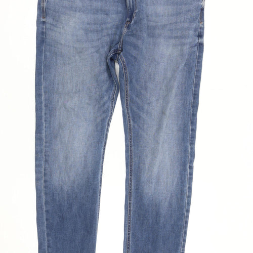 Marks and Spencer Men's Blue Slim Fit Jeans Size 38