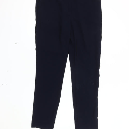 Busy Women's Black Ankle Trousers, Size 14, Straight Leg
