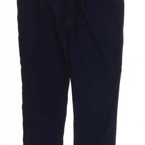 Busy Women's Black Ankle Trousers, Size 14, Straight Leg