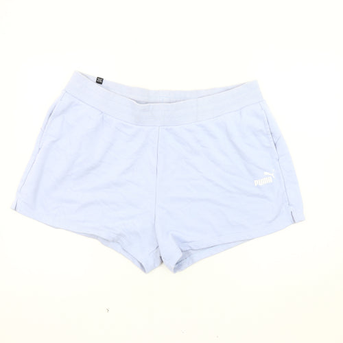 Puma Women's Blue 3XL Sports Shorts