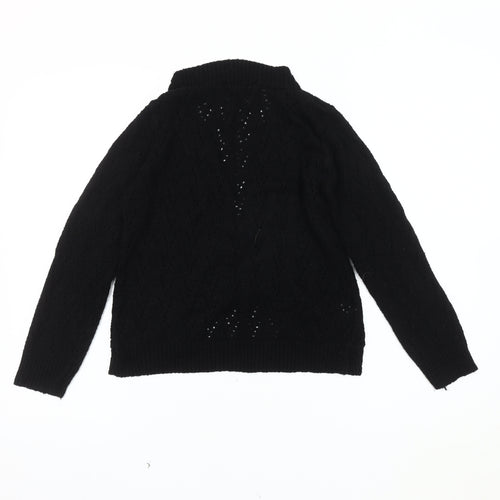 Saloos Women's Black Knit Cardigan - M