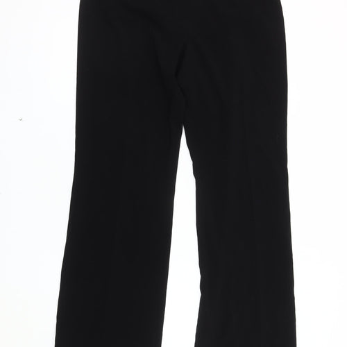 Debenhams Women's Black Straight Trousers Size 14