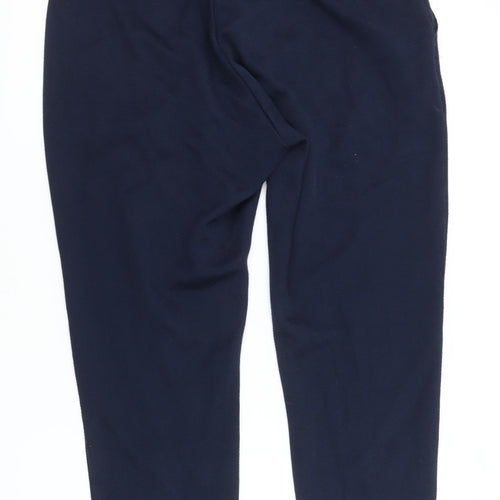 Mauvais Women's Blue Straight Trousers Size 8