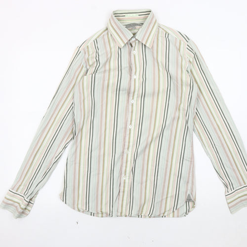 Ted Baker Men's Striped Multicoloured Casual Shirt M