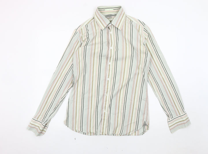 Ted Baker Men's Striped Multicoloured Casual Shirt M
