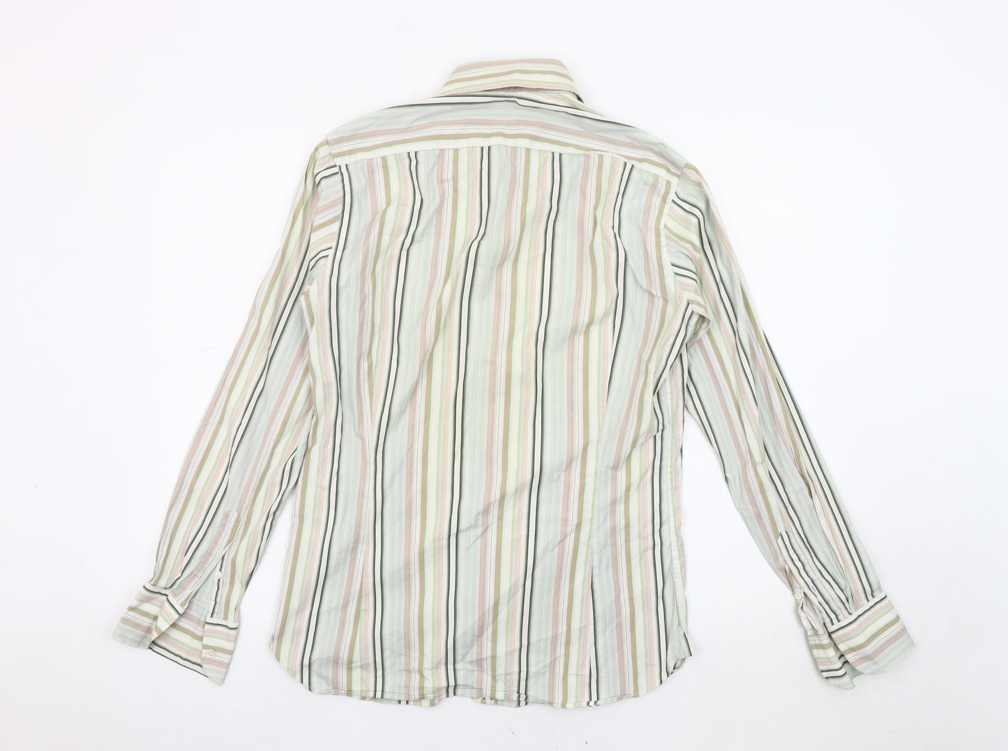 Ted Baker Men's Striped Multicoloured Casual Shirt M