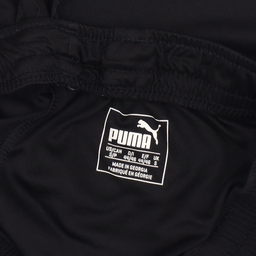 Puma Boys Black Athletic Shorts - Size S, Lightweight for Summer