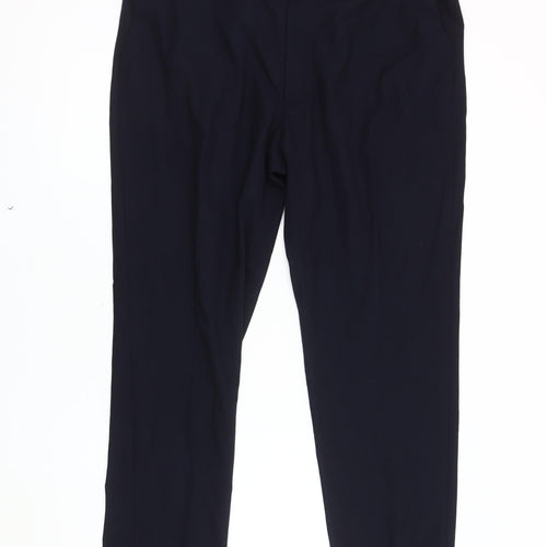 Marks and Spencer Men's Blue Tailored Trousers L