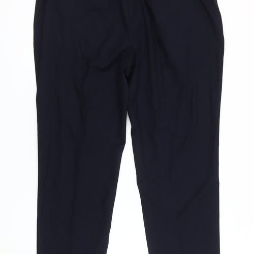 Marks and Spencer Men's Blue Tailored Trousers L