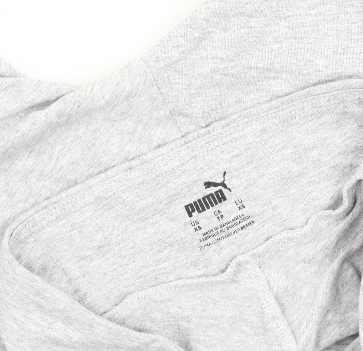 Puma Women's Grey Athletic Gym Shorts XS