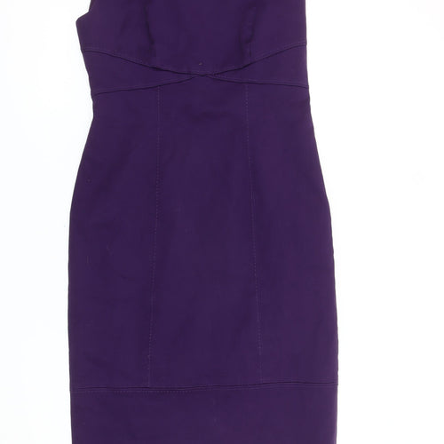 Coast Women's Purple Pencil Dress Size 12