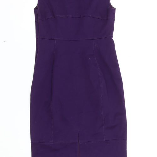 Coast Women's Purple Pencil Dress Size 12