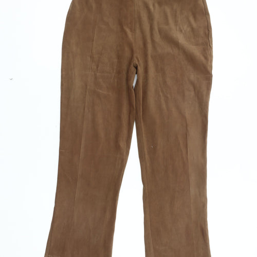 Etam Women’s Brown Straight Leg Trousers Size 14