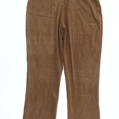 Etam Women’s Brown Straight Leg Trousers Size 14