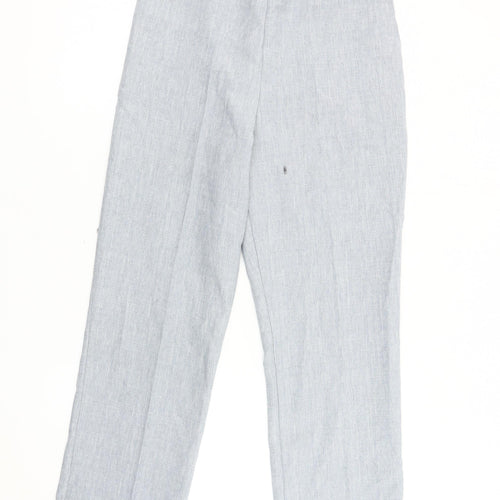 Kate Lilly Designs Grey Women’s Linen Trousers