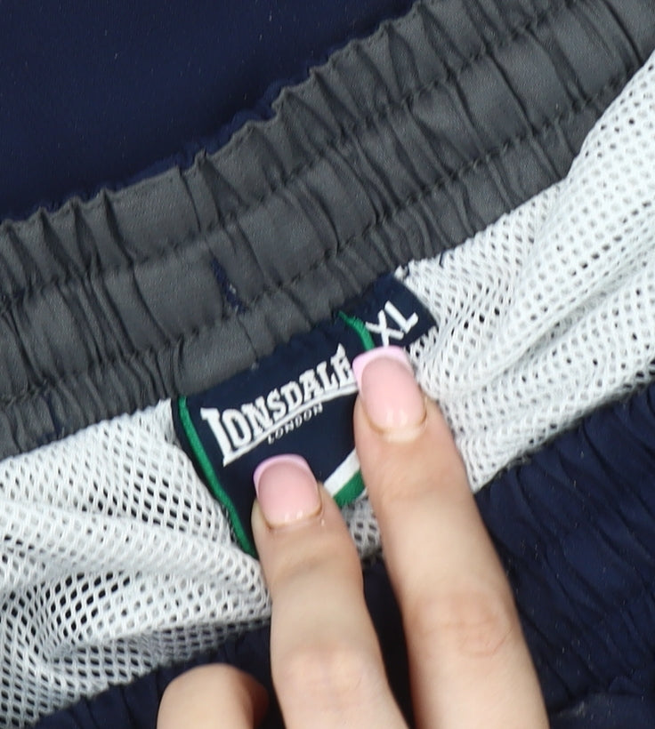 Lonsdale Men's Blue Athletic Shorts XL