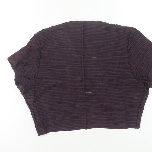 Phase Eight Women's Purple Shrug Cardigan Size 12