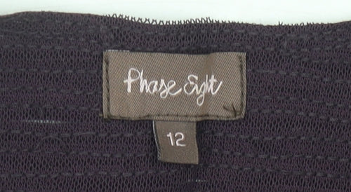 Phase Eight Women's Purple Shrug Cardigan Size 12