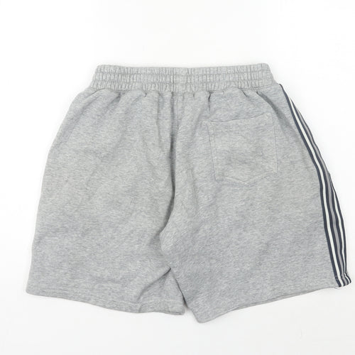 Rhino Skin Men's Grey Sweat Shorts M Elastic Waist