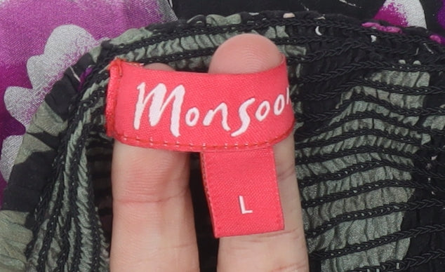 Monsoon Women's Multicoloured Floral Dress L