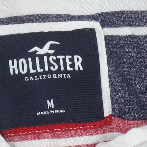 Hollister Men’s Multicoloured Striped Shirt M