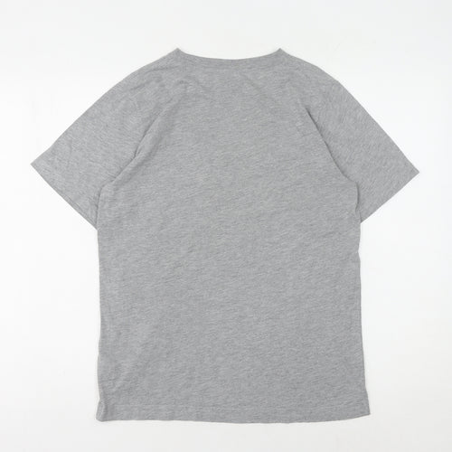 Converse Boys Grey Logo T-Shirt 12-13 Years Casual Short Sleeve