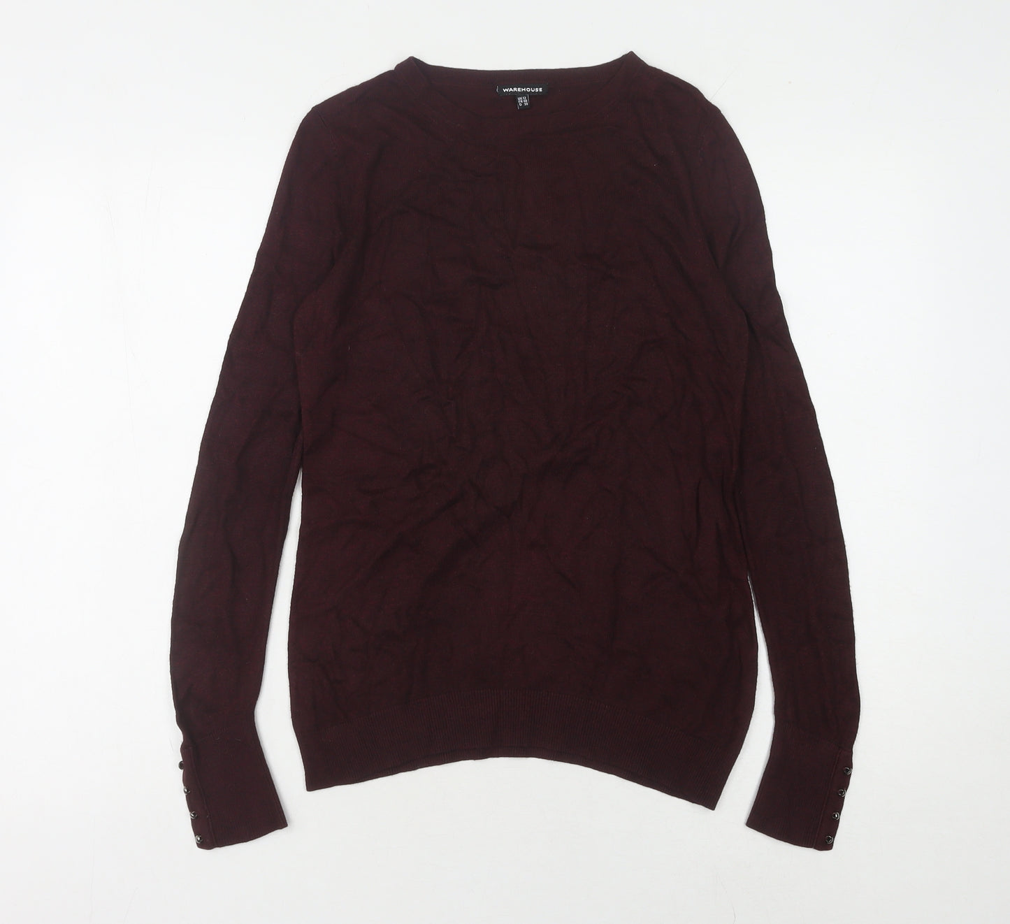 Warehouse Women's Brown Pullover Jumper Size 12