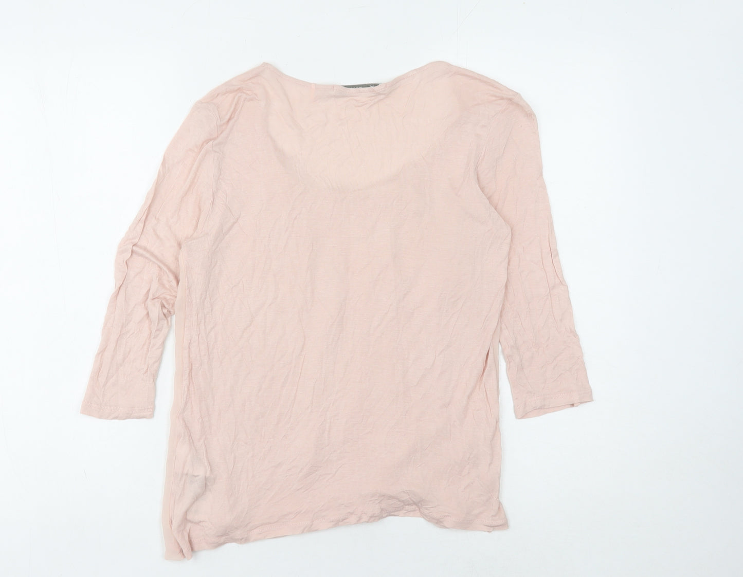 Monari Women's Pink 3/4 Sleeve Blouse Size 12