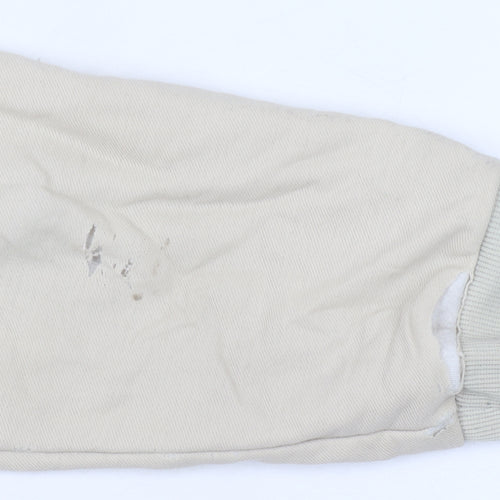 Axwear Beige Pullover Hoodie Men's 2XL with Logo
