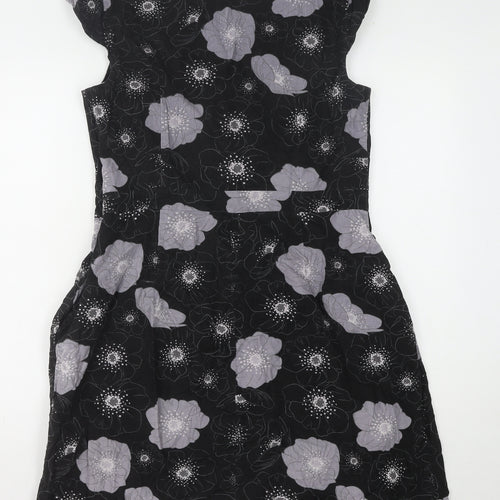 Pepperberry Women's Black Floral Dress Size 12