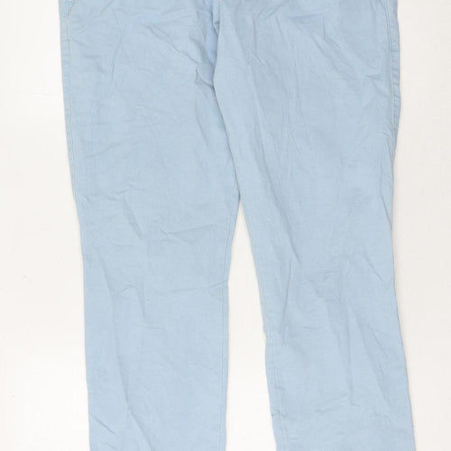 GAP Men's Blue Chino Trousers, M, Regular Fit