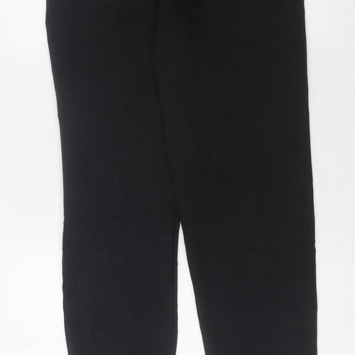 Zara Women's Black Jogger Trousers, Size M