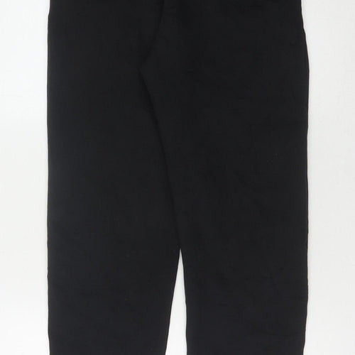 Zara Women's Black Jogger Trousers, Size M