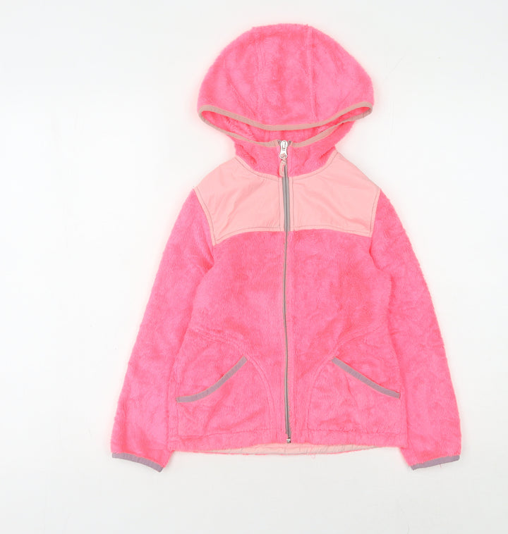 Free Country Girls Pink Hooded Jacket 2-3 Years Winter Cozy