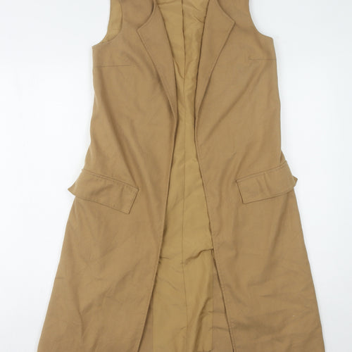 Merona Women's Brown Long Waistcoat Size 2