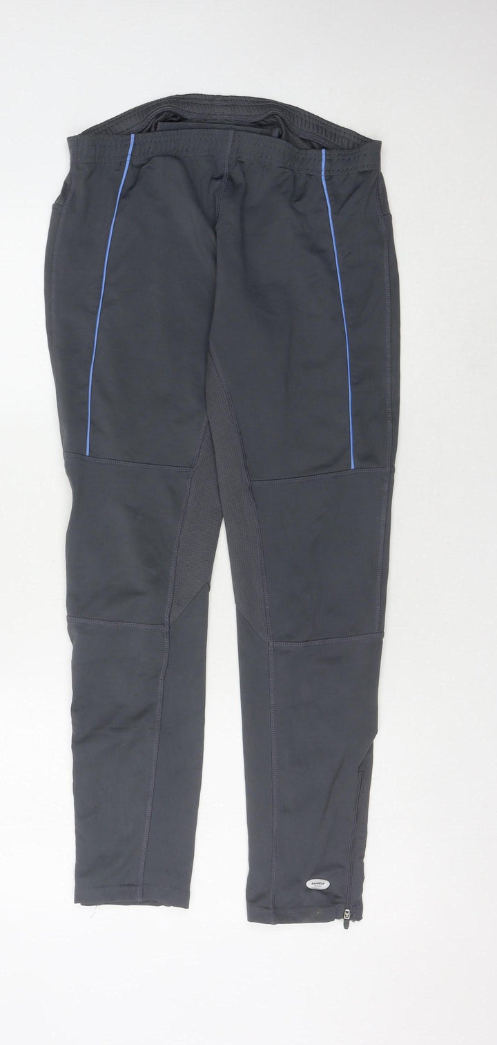 Lotto Women's Black Trousers Size 16 Running Activewear