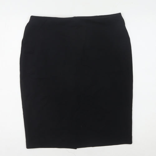 Marks and Spencer Women's Black Pencil Skirt Size 14