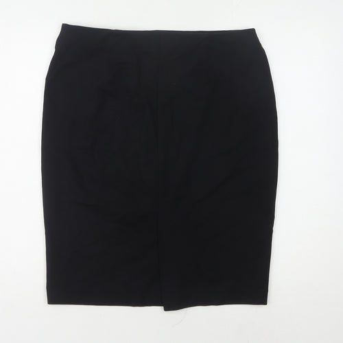 Marks and Spencer Women's Black Pencil Skirt Size 14