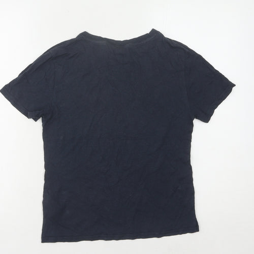 Jack Wills Women's Blue T-Shirt Size 12