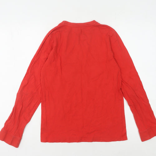 NU-MEG Boys Red Minecraft Long Sleeve T-Shirt 12-13 Years