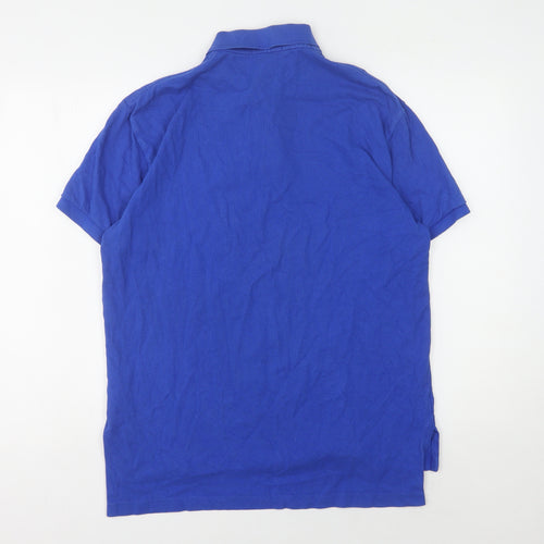 Polo Ralph Lauren Men's Blue Medium Polo Shirt