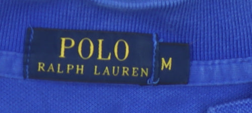 Polo Ralph Lauren Men's Blue Medium Polo Shirt