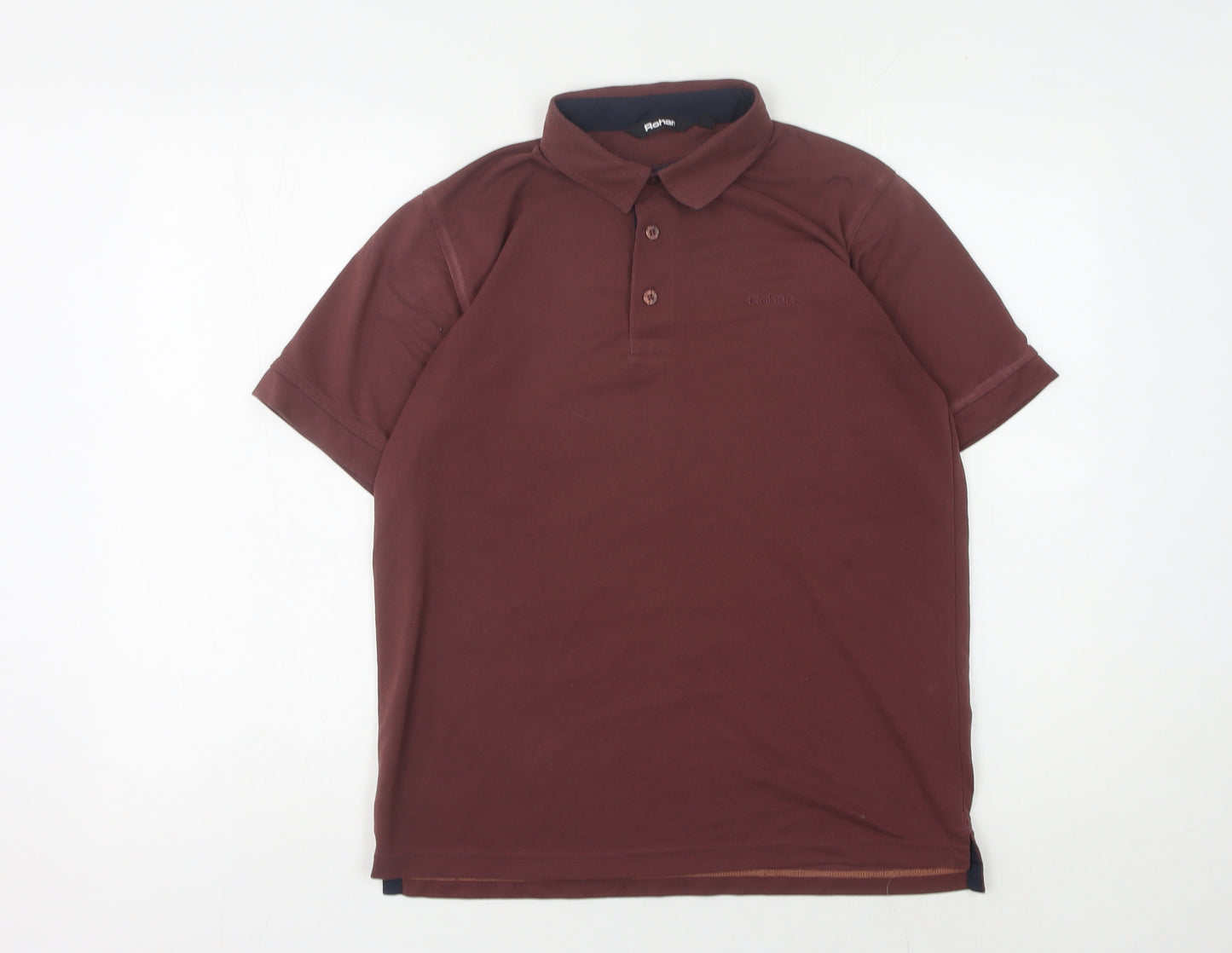 Rohan Men's Red Short Sleeve Polo Shirt, Size Small