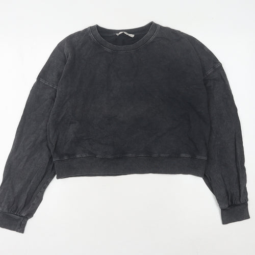 Clockhouse Women's Black Pullover Sweatshirt M