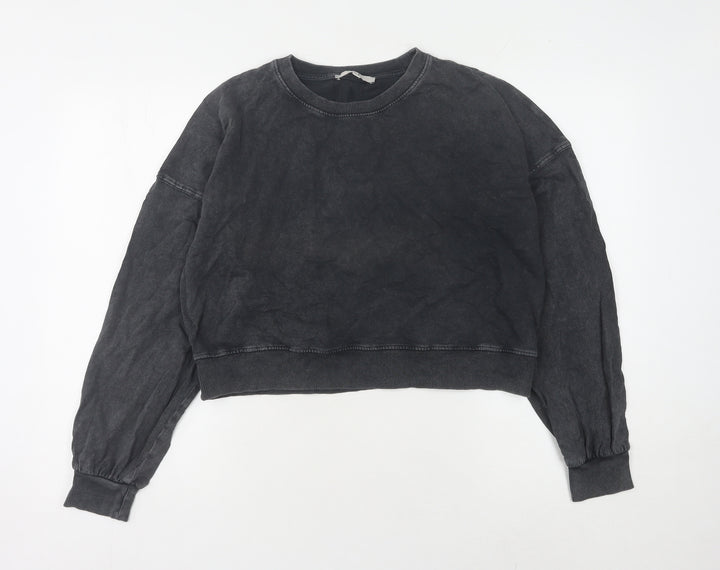 Clockhouse Women's Black Pullover Sweatshirt M